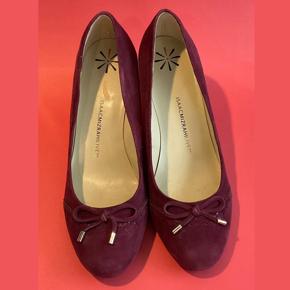 Isaac Mizrahi Wedge Heels - EUC
